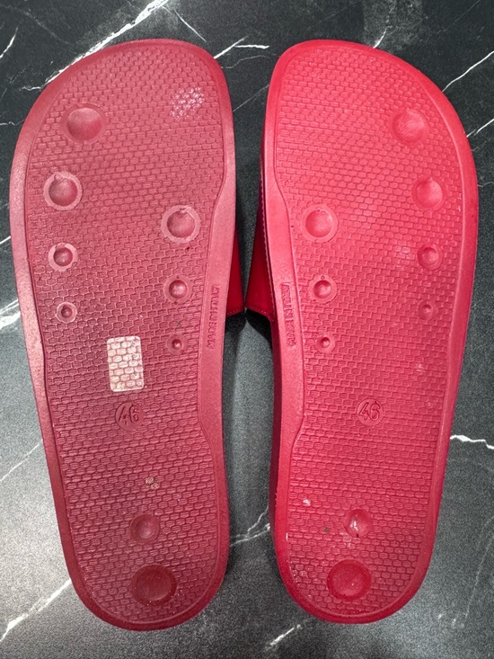 Giuseppe Zanotti Brett Zipp Red Patent Slides Mens 46 US12 Luxury EUC main image 4